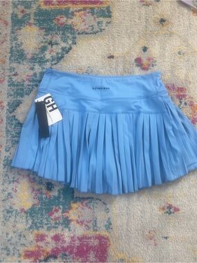 NWT Gold Hinge Pleated Tennis Skirt/Skort